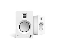 Kanto TUK Powered Bookshelf Speakers With Bluetooth Matte White