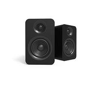 Kanto YU Passive 4" Bookshelf Speakers with 1" Silk Dome Tweeter | External Amplifier Required | 70W Power Handling | Matte Black | Pair