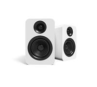 Kanto YU Passive 4" Bookshelf Speakers with 1" Silk Dome Tweeter | External Amplifier Required | 70W Power Handling | Matte White | Pair
