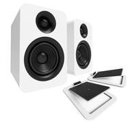 Kanto YU Passive 4" Bookshelf Speakers - Matte White