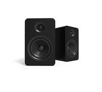 Kanto YU Passive 5.25" Bookshelf Speakers with 1" Silk Dome Tweeter | External Amplifier Required | 100W Power Handling | Matte Black | Pair