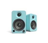 Kanto YU4 Powered Speakers with Bluetooth™ and Phono Preamp - Pair, Gloss Teal