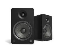 Kanto YU6 Powered Bookshelf Speakers - Walnut