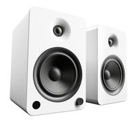 Kanto YU6 Powered Bookshelf Speakers Matte White