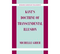 Kant's Doctrine of Transcendental Illusion