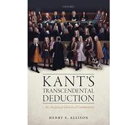 Kant's Transcendental Deduction: An Analytical-Historical Commentary