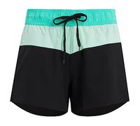 Kanu Surf Women's Darren Swim UPF 50+ Quick-Dry Stretch Gym Shorts 2 Side Back Zipper Pocket, Belmar Black/Green, 10