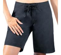 Kanu Surf Women's Marina UPF 50+ Active Swim Board Short (Reg & Plus Sizes) - Black - 10