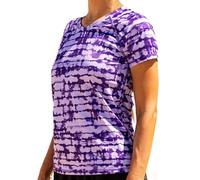 Kanu Surf Women's UPF 50+ Short Sleeved Active Swim Shirt Rashguard & Workout Top Rash Guard, Harmony Purple, X-Large