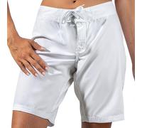 Kanu Surf womensMarina UPF 50+ Active Swim Board Short (Reg & Plus Sizes) Board Shorts - White - 8