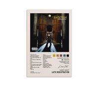 Kanye West Album Cover Poster Late Registration Poster Decorative Painting Canvas Wall Posters And Art Picture Print Modern Family Bedroom Decor Posters 12x18inch(30x45cm)
