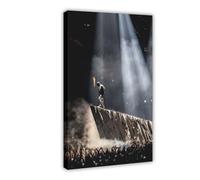 Kanye West Canvas Poster Bedroom Decor Landscape Office Room Decor Gift 12x18inch(30x45cm)