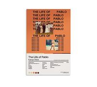 Kanye West - The Life of Pablo - Album Art Poster - Home Decor - Wall Art - Tracklist - Unframed Poster Decorative Painting Canvas Wall Posters And Art Picture Print Modern Family Bedroom Decor Poster