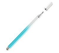 Kanylavy 1Set Magnetic Dual-Use Handwriting Stylus Transparent Disc Built-in Suction Cup Phone Tablet Capacitive Pen Universal Aluminum Alloy + Fiber,B
