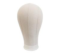 Kanylavy 22 Inches Mannequin Canvas Head for Hair Extension Lace Wigs Making and Display Styling Mannequin Manikin Head