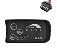 Kanylavy SM 5PIN S810 E-Bike LED Display Meter 36V IP65 UART Protocol for Electric Bicycle Electric Bike Meter Replacement Accessories