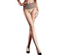 KANYULOVE Women's Oily Shiny Sheer Tights Sexy 360°Seamless Oily Gloss Pantyhose 3 Denier