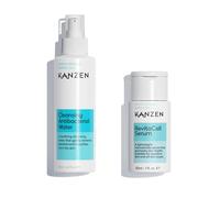 Kanzen Skincare RevitaCell Serum & Cleansing Antibacterial Water SET