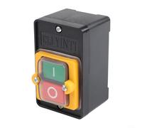 KAO-5H Latching Push Button Switch for Industrial Control - 220V/380V, 10A, IP-Rated Waterproof, Flame-Retardant Housing, 3-Group Contacts, 90.5 x 56 x 48 mm