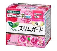 KAO Laurier Sanitary Napkins Pads (25 cm, Day Sweet Rose (18pc) Wings)