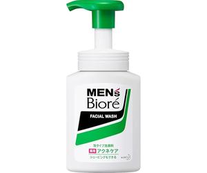 Kao Men's Biore Men's Biore foam type Akunekea medicated face wash 150ml body
