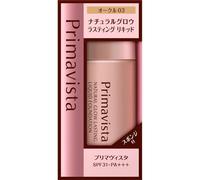 Kao Sofina Prima Vista Natural Glow Lasting Liquid Ochre 03 30ml Foundation (liquid, gel, cream) Shake well until you hear a ticking sound before use.