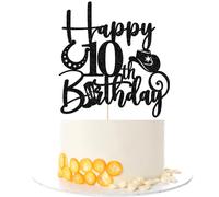 Kaoenla Cowboy Cake Topper-cowboy theme Happy 17th Birthday Decor,17th Birthday/Anniversary Party Decorations (10th)