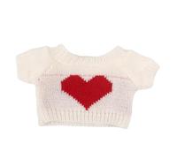 Kaohxzklcn 12'' Stuffed Bear Sweater For Children Play Plush Toy Cloth Accessories Plush Stuffed Bear Clothes Bear Outfit For Baby Stuffed Bear