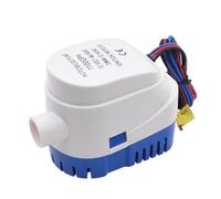 KAOLALI Bilge Pump 12V Automatic 1100GPH 29mm Boat Bilge Water Pump Marine Submersible Bilge Pump with Float Switch for Boats, Yacht, Ponds, Pools