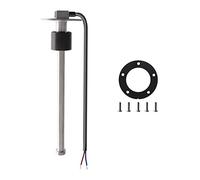 KAOLALI Fuel Gas Sender Stainless Steel Fuel Sending Unit 350MM Marine Boat Water Level Gauge Sensor 5 Hole fit Fuel Water Gauge 0~190ohm