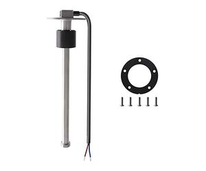 KAOLALI Fuel Level Sensor 0-190 ohm 150 mm-1000 mm Fuel Receiver Unit for Cars and Boats, Water Level Sensors (800 mm)