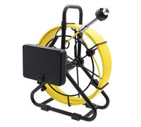 KAOLALI Sewer Camera, 5 inch Endoscope Inspection Camera with DVR, Waterproof Drain Pipe with 6 Adjustable LED Lights, Rechargeable Plumbing machine for Pipe Drain