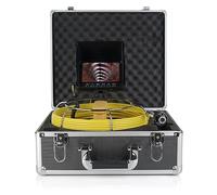 KAOLALI Sewer Pipe Camera 20M with DVR 5" LCD Monitor, Drain Camera IP68 Waterproof Pipe Inspection Camera Endoscope Camera with 8GB SD Card, 110° Angle Video Inspection Endoscope for Plumber