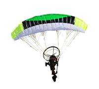 Kaoliscious Electric RC Stunt Paraglider Model, 2.4G 1.8m Wingspan Nylon Foldable Canopy Airplane with ESC, Brushless Motor Outdoor Flying and Aerial Training