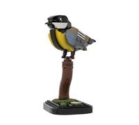 Kaoliscious Great Tit Animal Building Blocks MOC Bird Bricks Kit for Adults to Build with Base, Modular Animal Blocks Home and Office Desk Décor, Valentine's Day Gifts - 162 Pieces