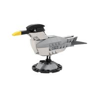 Kaoliscious Tern Animal Building Blocks MOC Bird Bricks Kit for Adults to Build with Base, Modular Animal Blocks Home and Office Desk Décor, Valentine's Day Gifts - 153 Pieces
