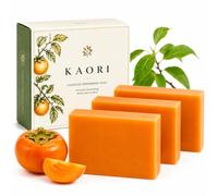 Kaori Persimmon Soap For Old People Smell, Gentle Cleansing Body, Moisturizing Mature Skin, Handmade Natural Soaps, Eliminates The Stubborn Aging Odor That Regular Soap Can't Remove (3pcs)