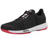 KAOS Swift Tennis Shoe Black/Pearl Blue/Wilson Red 7