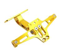 KAOUQWR Motorcycle License Plate Bracket for Aprilia SR GT 125 200,Motorbike Tail Tidy,Adjustable Aluminum Alloy License Number Plate Holder Frame,no LED-C