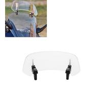 KAOUQWR Motorcycle Windshield for Kawasaki Versys 650 2007-2024,Motorcycle Screen Extension,Modified and Heightened Windshield Extension To Enhances Wind Protection and Comfort,L-280 * 150MM-B