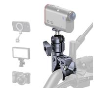 KAPARNER Camera Holder Kit, 1/4"-20 Threaded Stud Ball Head and Aluminium Alloy Handlebar Base Mount Strong Rod Clamp, Suitable for Installation in 0.55-1.77" Diameter Steel Round Bar (KCB-7)