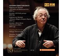 Kapelle Dresden/Herreweghe - Johann Sebastian Bach: Sinfonia Zur Kantate BWV 21, Kantate BWV 82, Sinfonia zur Kantate BWV 12, Kantate BWV 199
