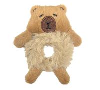 Kapibala plush hair tie-1pcs, Hair Bands for Girls, 1 Pcs Lovely Capybara Hair Bobbles with Cute Cartoon Capybara Decoration