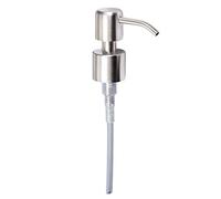 Kapitan Soap Dispenser Pump Head Replacement Spare Stainless Steel 24mm Brushed Finish