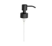 Kapitan Soap Dispenser Pump Replacement Head Black Spare Stainless Steel 28Mm Brushed Finish