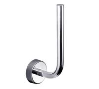 Kapitan Toilet Roll Holder Self Adhesive OR Screws Mounting, Stainless Steel, Made in EU, 20 Years Warranty (Vertical)