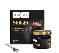 Kapiva Himalayan Shilajit Resin | 100% Pure, Natural & Ayurvedic |250mg Per Serving | 85+ Trace Minerals & Fulvic Acid | Energy & Stamina Booster - 40g