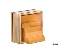 Kapla - 40 Wooden Building Planks - Yellow