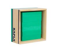 Kapla construction set light green - 40 wooden boards construction toys