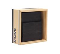 KAPLA - Square 40 Wooden Boards - Black - Wooden toy, building set, from 2 years